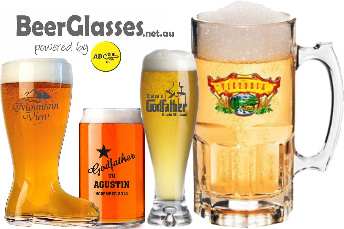 beer glasses powered by mobile ABC2000